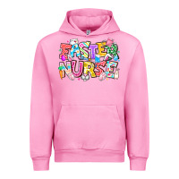Fuchsia Pink Easter Nurse Urban Hoodie - CowhideDigitalArt