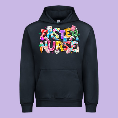 Easter Nurse Urban Hoodie Designed By Cowhidedigitalart
