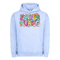 Pigment Grape Ice Easter Nurse Urban Hoodie - CowhideDigitalArt