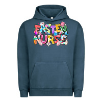 Pigment Midnight Navy Easter Nurse Urban Hoodie - CowhideDigitalArt
