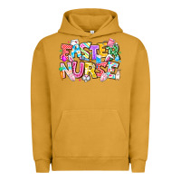 Pigment Peanut Butter Easter Nurse Urban Hoodie - CowhideDigitalArt