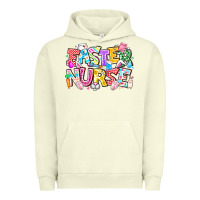 Pigment Pistachio Easter Nurse Urban Hoodie - CowhideDigitalArt
