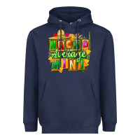 Navy Nacho average mini Heavyweight Hoodie - FaDigitalArtStudio