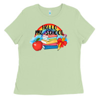 Matcha Hello Pre School Ladies Tee - AdoDesignShop