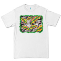 White mardi gras umbrella background Premium Tee - BarkalooDesign
