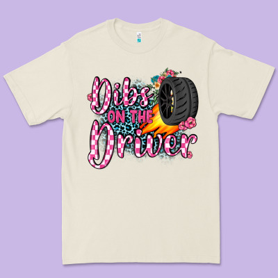 Dibs On The Driver Premium Tee Designed By Jahusdesignshop