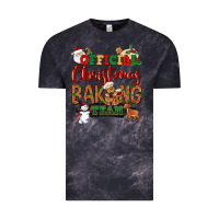Cloud Black Official Christmas baking team Vintage Tee - NancyCooperArtShop