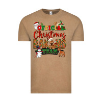 Vintage Coffee Official Christmas baking team Vintage Tee - NancyCooperArtShop