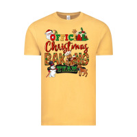 Vintage Mustard Official Christmas baking team Vintage Tee - NancyCooperArtShop