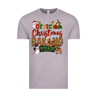 Vintage Zinc Official Christmas baking team Vintage Tee - NancyCooperArtShop