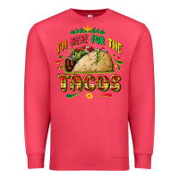 Cardinal I'm here for the tacos Premium Sweatshirt - FaDigitalArtStudio