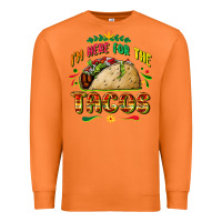 Carrot I'm here for the tacos Premium Sweatshirt - FaDigitalArtStudio
