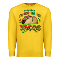 Lemon I'm here for the tacos Premium Sweatshirt - FaDigitalArtStudio