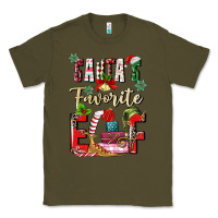 Army Green santas favorite elf Classic Tee - MaliasSmallBusiness