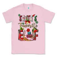 Bubblegum Pink santas favorite elf Classic Tee - MaliasSmallBusiness