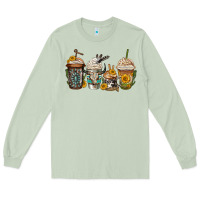 Matcha bull skull western coffee cups Long Sleeve Tee - Jasminsmagicworld