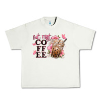 Pistachio but first coffee floral Urban Heavy Tee - JahusDesignShop