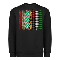 Black christmas brushstrokes Heavyweight Sweatshirt - Bettercallsaul