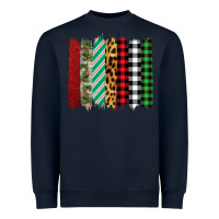 Navy christmas brushstrokes Heavyweight Sweatshirt - Bettercallsaul