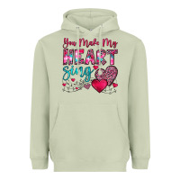 Matcha you make my heart sing Heavyweight Hoodie - OliviaCreatesArt