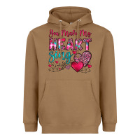 Toasted Coconut you make my heart sing Heavyweight Hoodie - OliviaCreatesArt