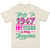 Bone made in 1947, 75 years of being awesome kopya Premium Tee - Jasminsmagicworld