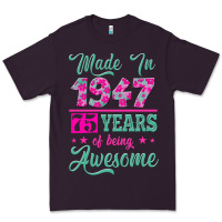 Plum made in 1947, 75 years of being awesome kopya Premium Tee - Jasminsmagicworld