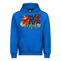 Cobalt onederful wonderful ladybug Urban Hoodie - LillyAllenDesigns