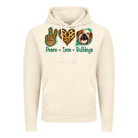 Vintage Artic Peace Love Bulldog Vintage Hoodie - Jasminsmagicworld