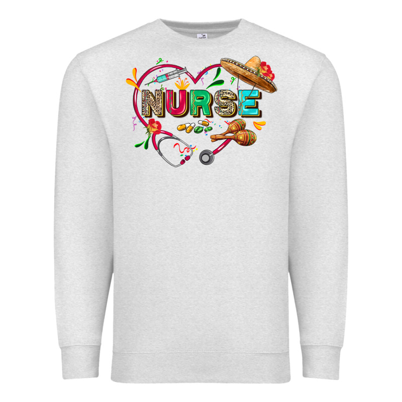 Cinco De Mayo Nurse Premium Sweatshirt by FaDigitalArtStudio | Teevron