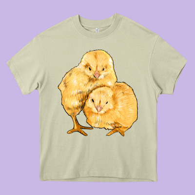 Chicks Heavy Core Tee Designed By Artiststas