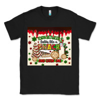 Black torn between lookin like a snack and eatin one Classic Tee - MaliasSmallBusiness