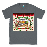 Charcoal Heather torn between lookin like a snack and eatin one Classic Tee - MaliasSmallBusiness