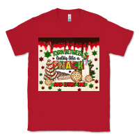 Red torn between lookin like a snack and eatin one Classic Tee - MaliasSmallBusiness