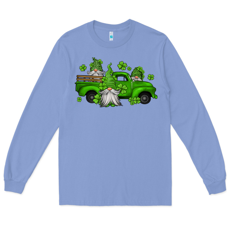 St Patrick's Gnomes Farm Truck Long Sleeve Tee by Jasminsmagicworld | Teevron