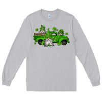Moon Dust st patrick's gnomes farm truck Long Sleeve Tee - Jasminsmagicworld