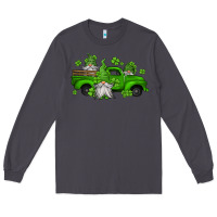 Smoke st patrick's gnomes farm truck Long Sleeve Tee - Jasminsmagicworld