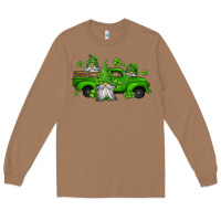 Toasted Coconut st patrick's gnomes farm truck Long Sleeve Tee - Jasminsmagicworld