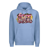 Colony Blue Hot mess mom mother's day Premium Hoodie - HowdyJamesFarm