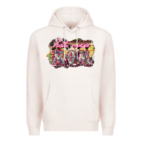 Pale Pink Hot mess mom mother's day Premium Hoodie - HowdyJamesFarm