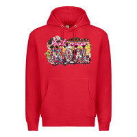 Red Hot mess mom mother's day Premium Hoodie - HowdyJamesFarm