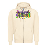 Sandshell mardi gras grammy Zipper Hoodie - CowGirlArtShop