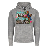 Cloud Rock just a girl who loves horses Vintage Hoodie - MaliasSmallBusiness