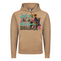 Vintage Coffee just a girl who loves horses Vintage Hoodie - MaliasSmallBusiness