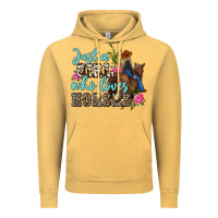 Vintage Mustard just a girl who loves horses Vintage Hoodie - MaliasSmallBusiness