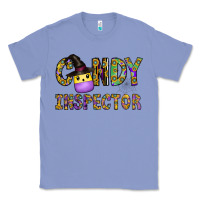 Colony Blue Candy Inspector Classic Tee - CowhideDigitalArt