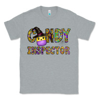 Heather Grey Candy Inspector Classic Tee - CowhideDigitalArt