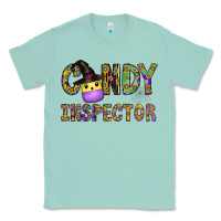 Seafoam Candy Inspector Classic Tee - CowhideDigitalArt