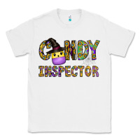 White Candy Inspector Classic Tee - CowhideDigitalArt