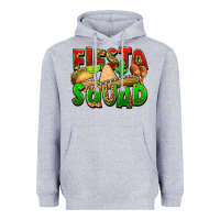 Heather Grey Fiesta squad Heavyweight Hoodie - FaDigitalArtStudio